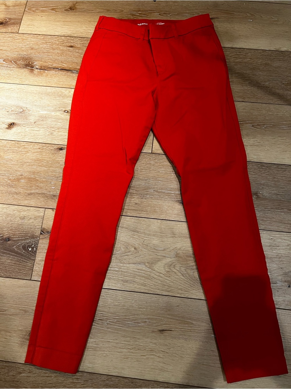 Old Navy Women's Red Ankle Pants